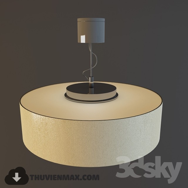 3DSKY MODELS – CEILING LIGHT 3D MODELS – 158 - thumbnail 1