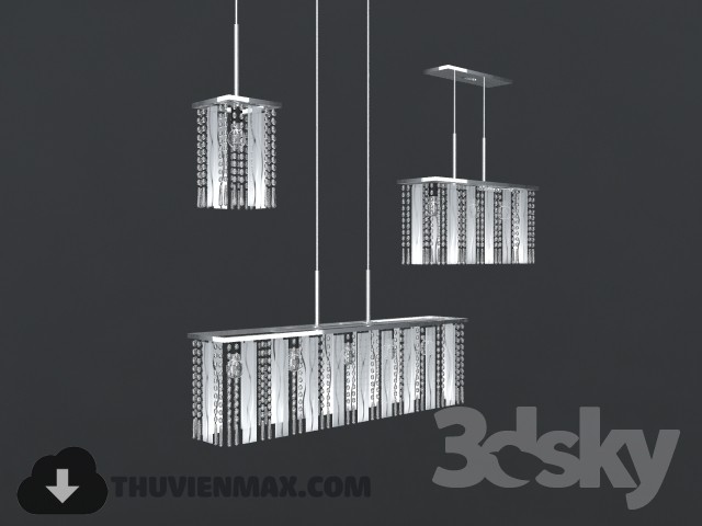 3DSKY MODELS – CEILING LIGHT 3D MODELS – 162 - thumbnail 1
