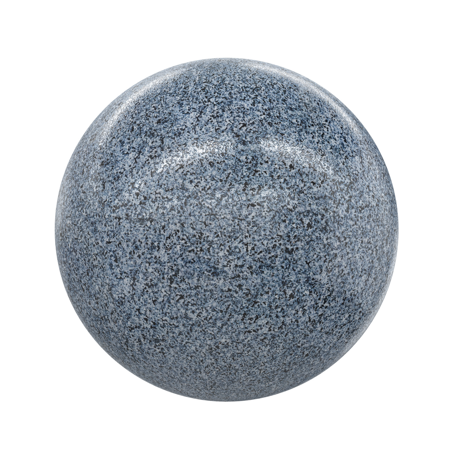 TEXTURES – STONES – CGAxis PBR Colection Vol 1 Stones – grey freckled granite - thumbnail 1