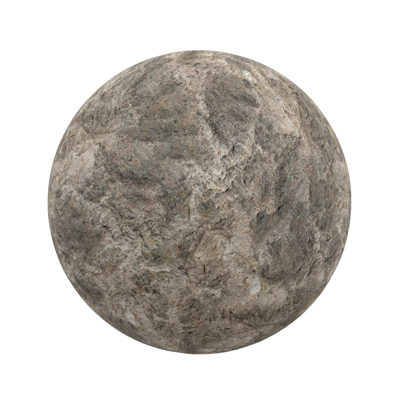 TEXTURES – STONES – CGAxis PBR Colection Vol 1 Stones – brown rough stone - thumbnail 1
