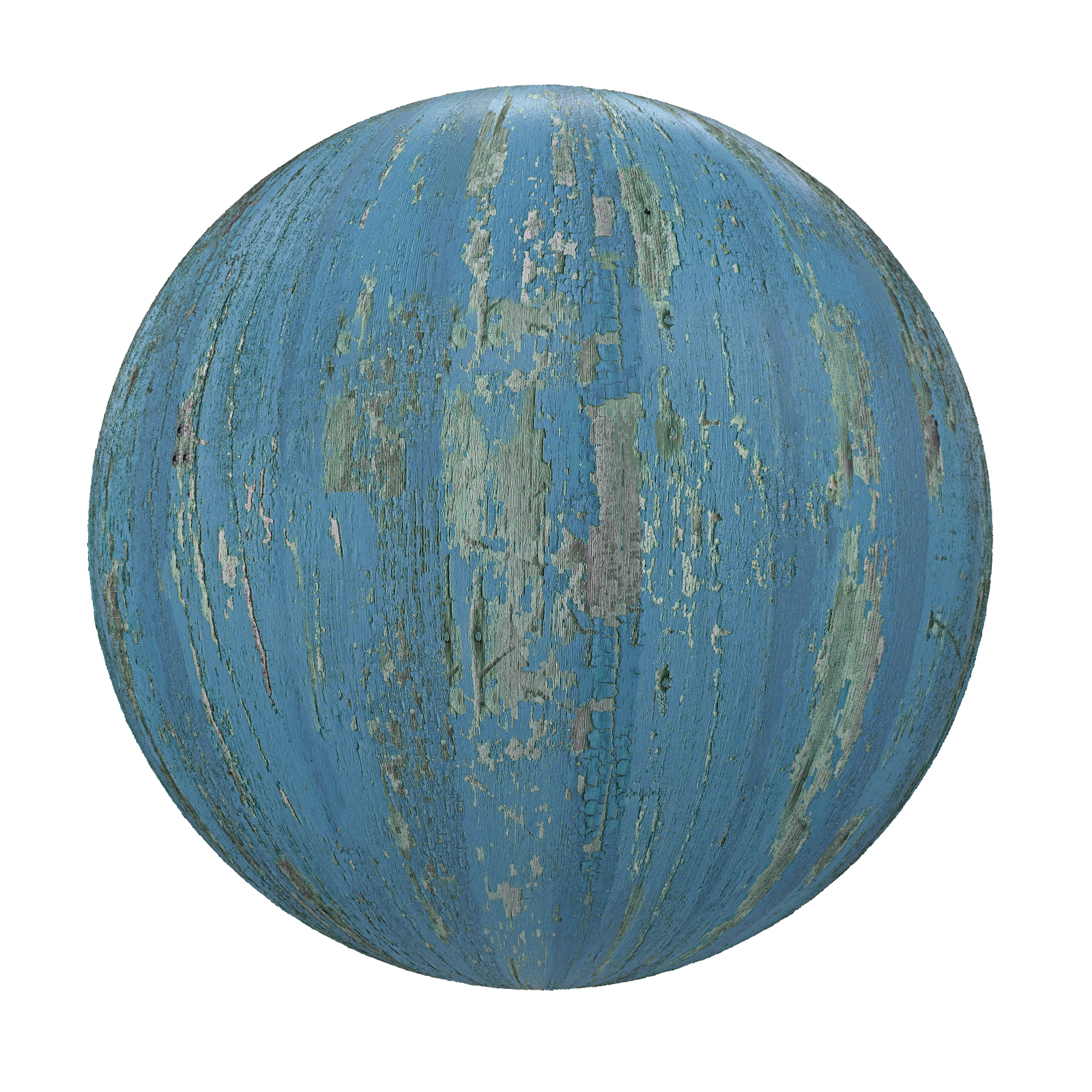 TEXTURES – WOOD – Blue Painted Wood 3 - thumbnail 1