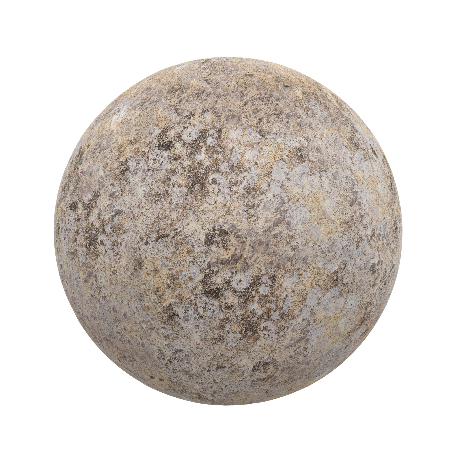 TEXTURES – STONES – CGAxis PBR Colection Vol 1 Stones – beige rough stone - thumbnail 1