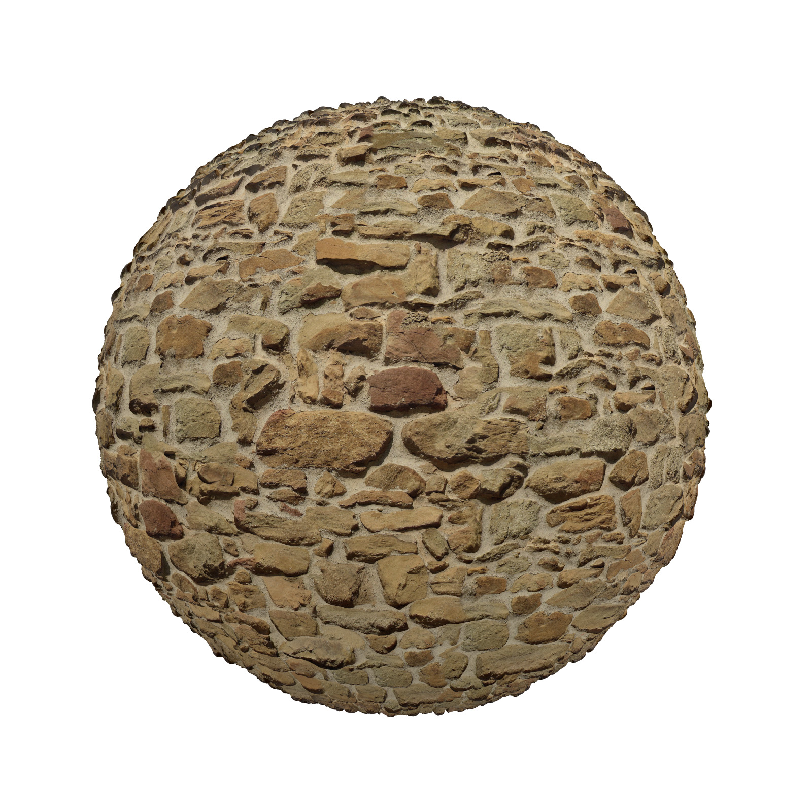 TEXTURES – STONES – CGAxis PBR Colection Vol 1 Stones – irregular stone pavement 3 - thumbnail 1