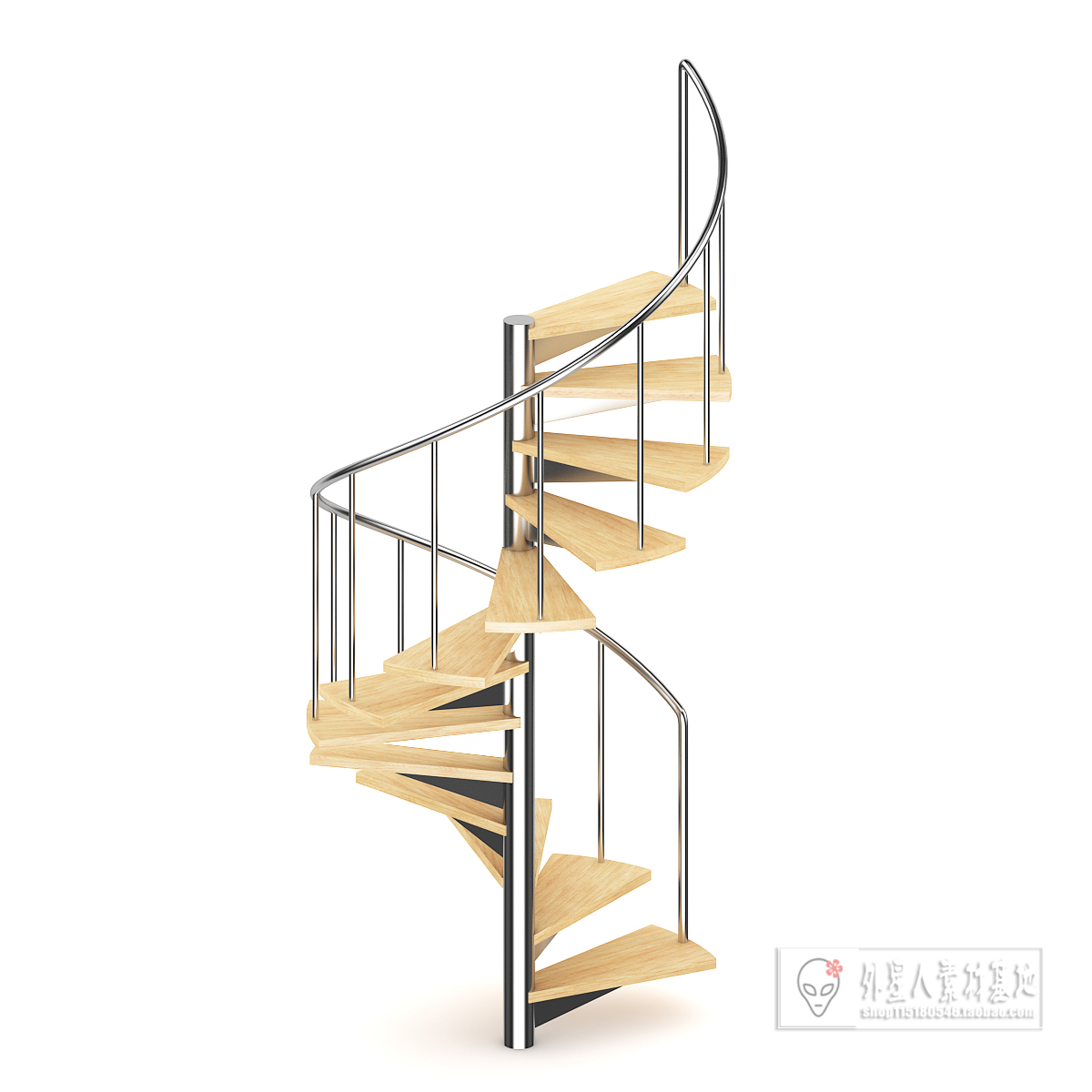 3DSKY PRO MODELS – STAIR 3D MODELS – 112 - thumbnail 1