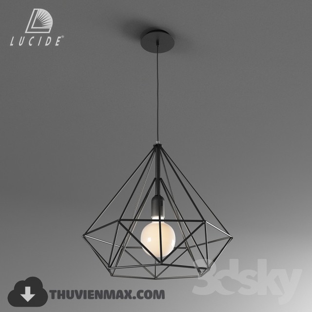 3DSKY MODELS – CEILING LIGHT 3D MODELS – 536 - thumbnail 1
