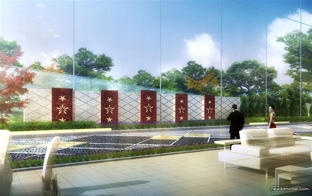 3D Models of Commercial Building – Exterior 3D Scenes – 998 – VRAY - thumbnail 4