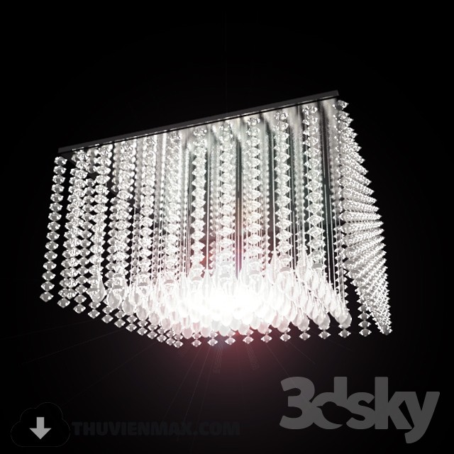 3DSKY MODELS – CEILING LIGHT 3D MODELS – 328 - thumbnail 1