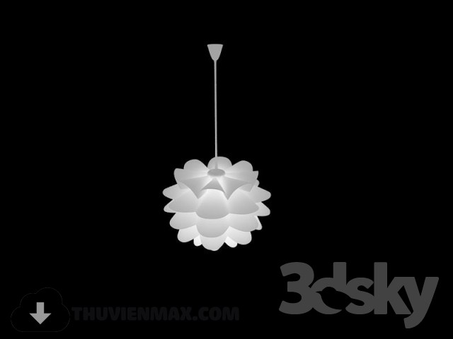3DSKY MODELS – CEILING LIGHT 3D MODELS – 584 - thumbnail 1
