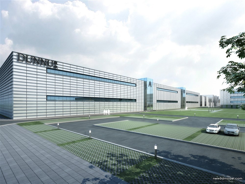 3D Models of Commercial Building – Exterior 3D Scenes – 341 – VRAY - thumbnail 5