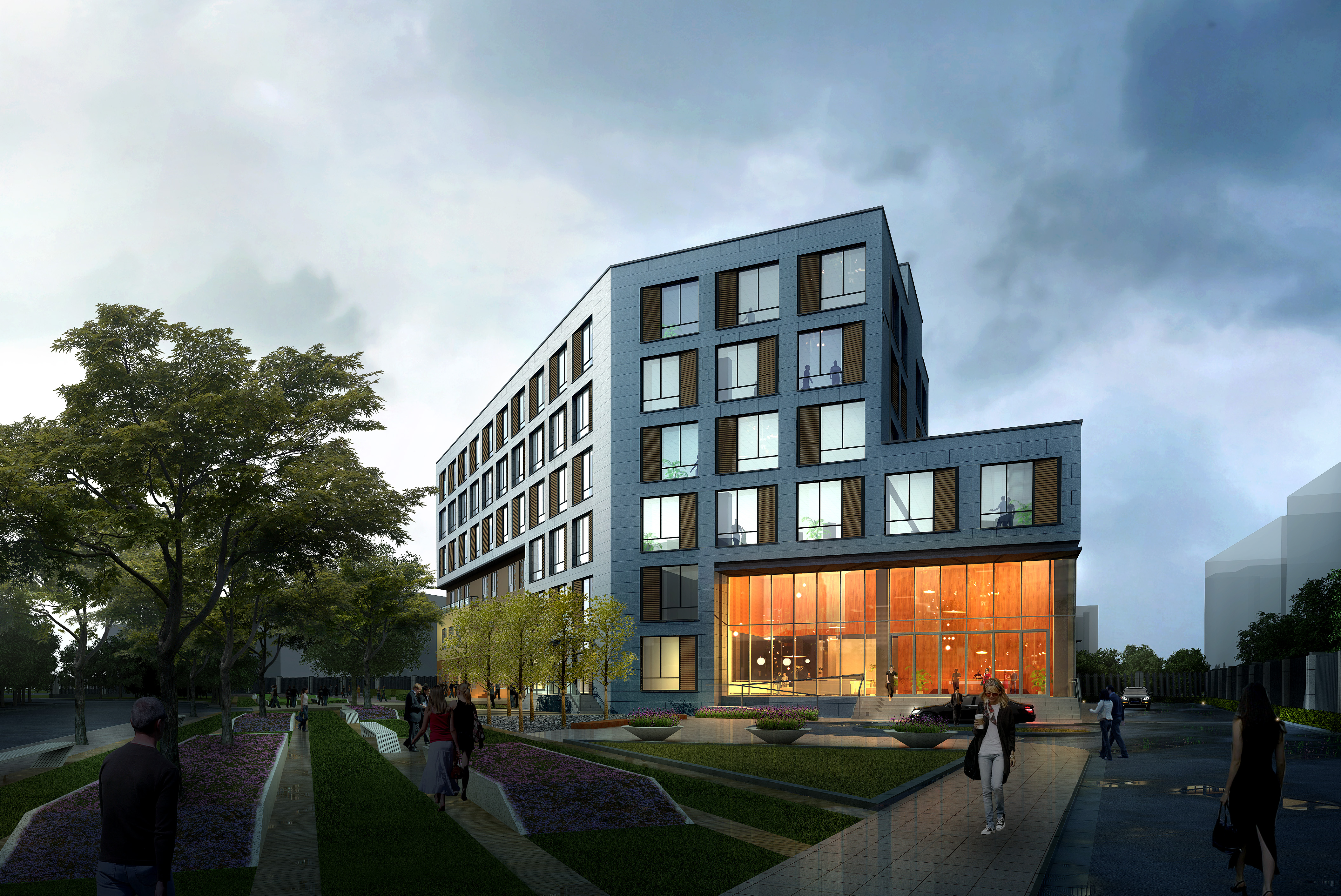 Exterior 3D Models of Shool – 3D Scenes – 049 – VRAY - thumbnail 2
