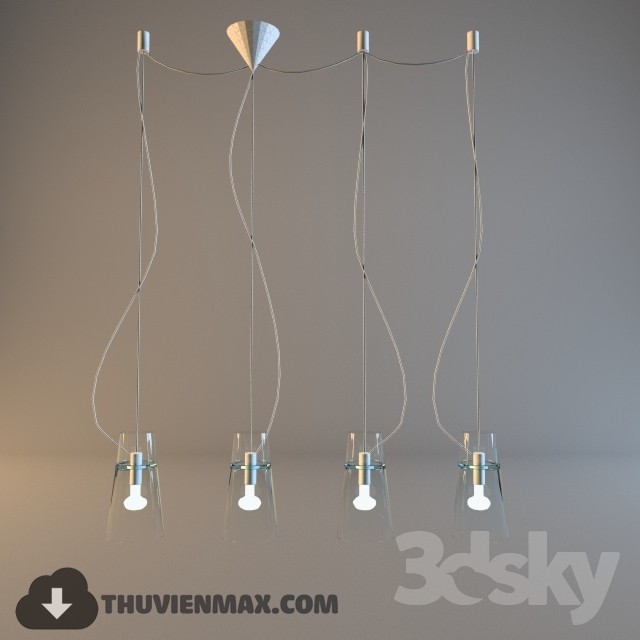 3DSKY MODELS – CEILING LIGHT 3D MODELS – 702 - thumbnail 1