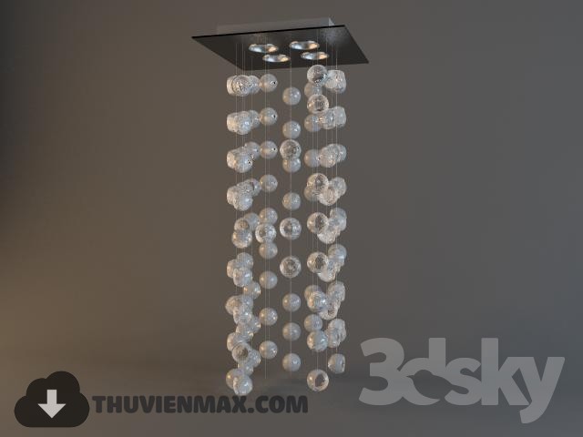 3DSKY MODELS – CEILING LIGHT 3D MODELS – 699 - thumbnail 1