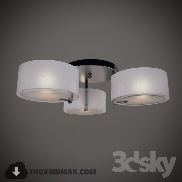 3DSKY MODELS – CEILING LIGHT 3D MODELS – 730 - thumbnail 1