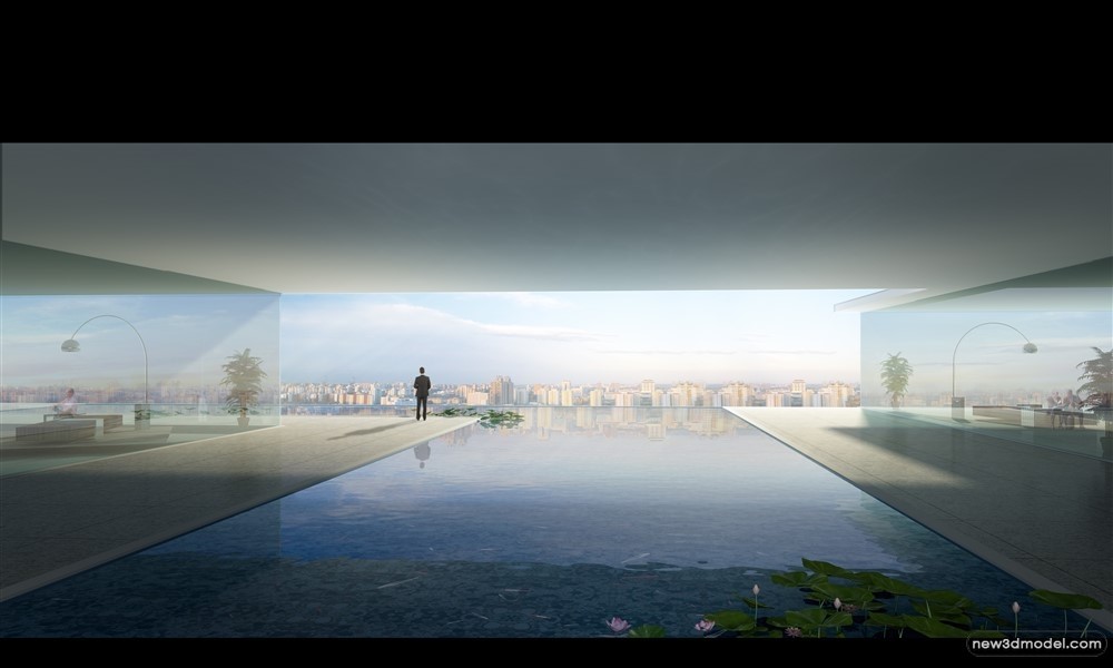 3D Models of Commercial Building – Exterior 3D Scenes – 640 – VRAY - thumbnail 2