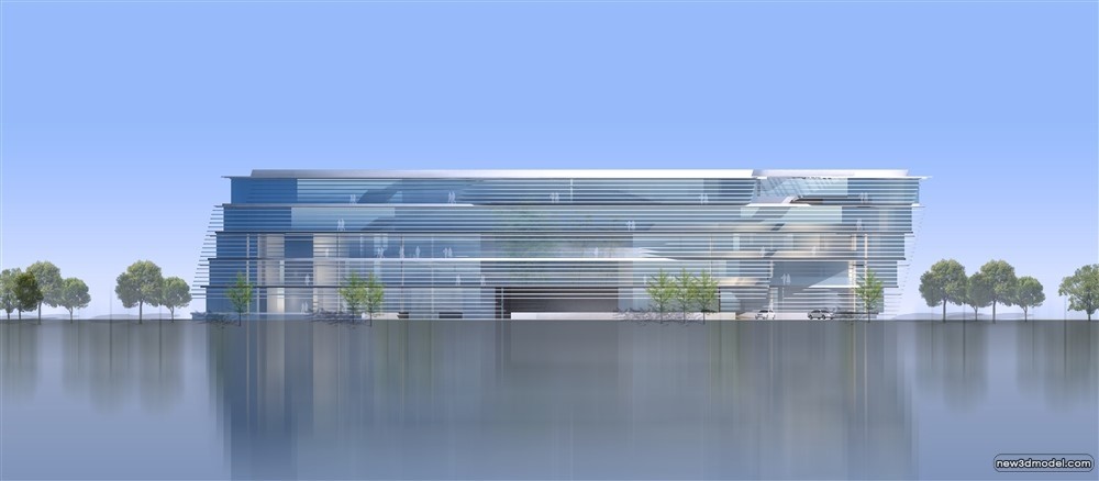 3D Models of Commercial Building – Exterior 3D Scenes – 640 – VRAY - thumbnail 5