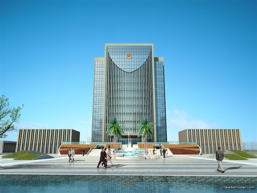 3D Models of Commercial Building – Exterior 3D Scenes – 935 – VRAY - thumbnail 4