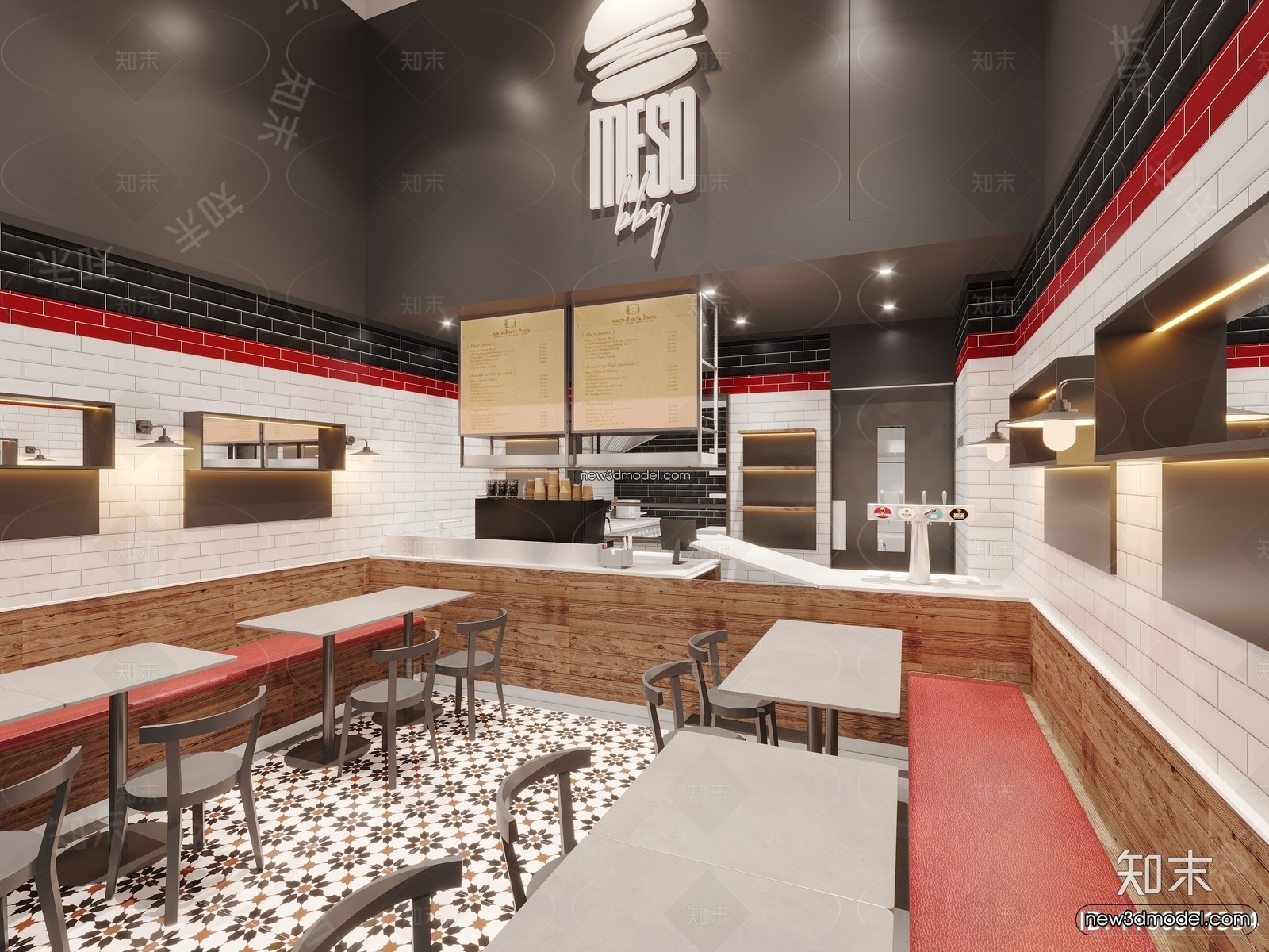 3D Model of Container Coffee – 3D Scene – 013 – CORONA - thumbnail 4