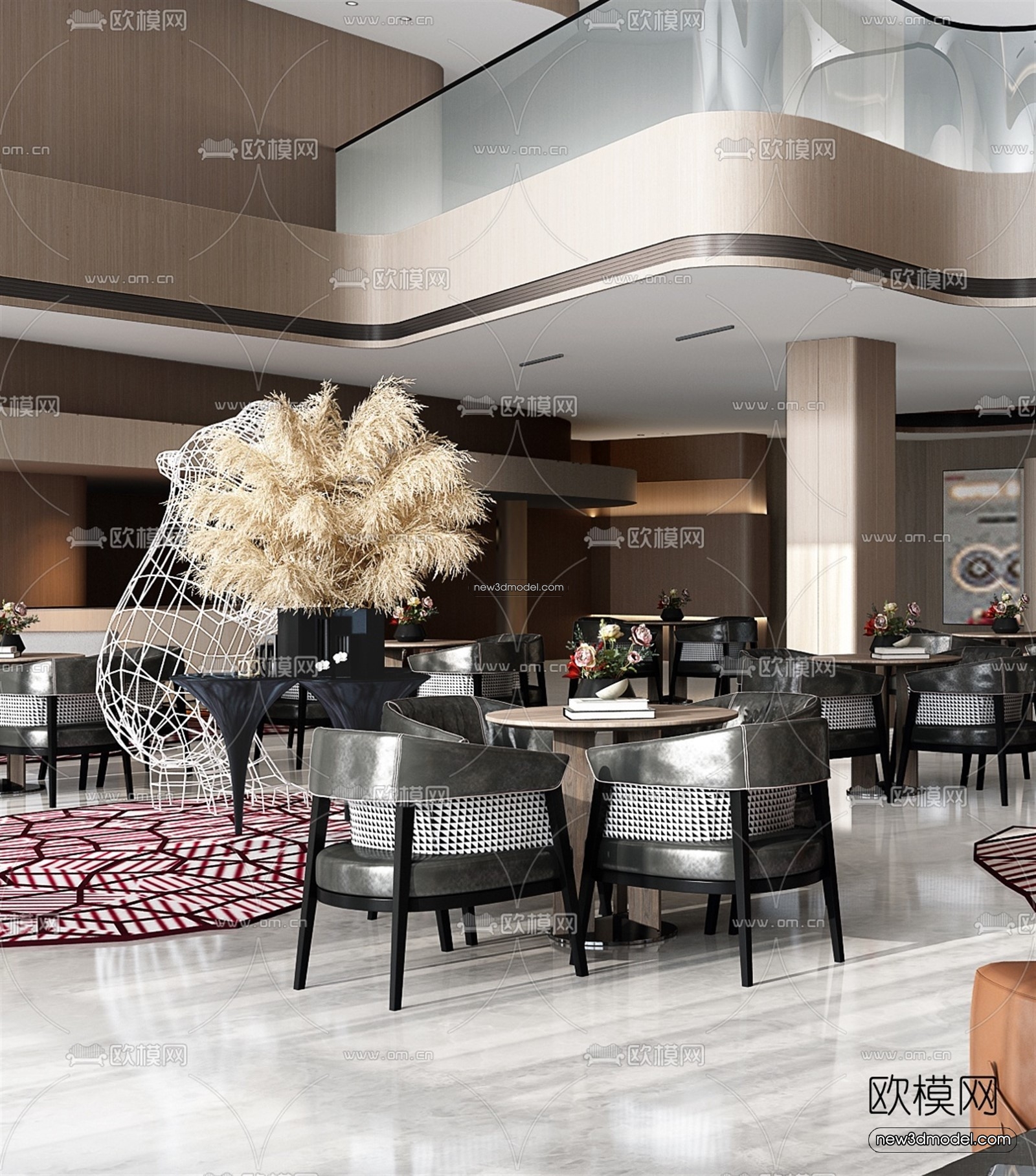 Interior 3D Model of Sales Office – 3D Scene – 144 – VRAY - thumbnail 3