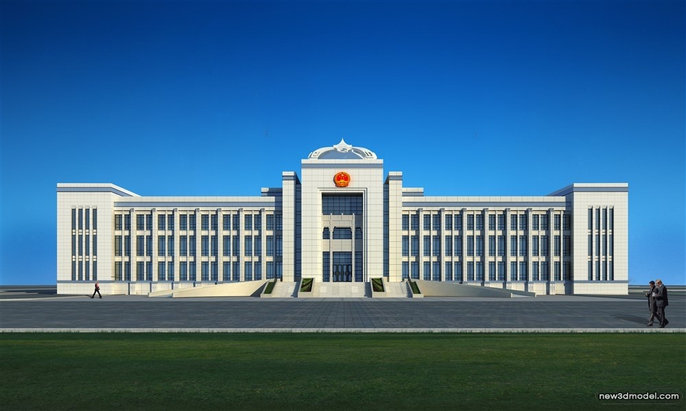 3D Models of Commercial Building – Exterior 3D Scenes – 671 – VRAY - thumbnail 5
