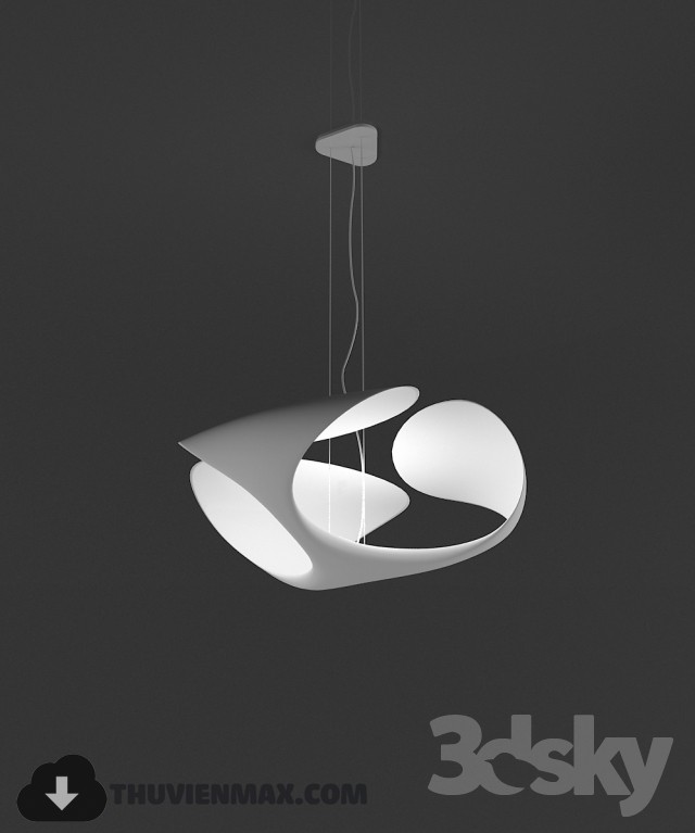 3DSKY MODELS – CEILING LIGHT 3D MODELS – 112 - thumbnail 1
