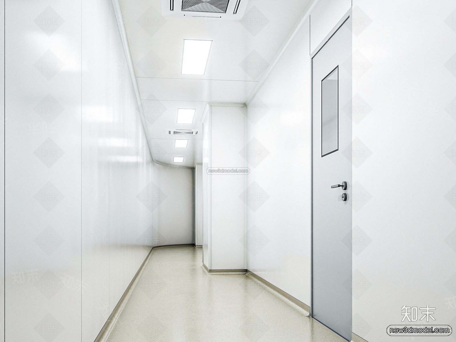 Interior 3D Model of Laboratory – 3D Scene – 084 – VRAY - thumbnail 3
