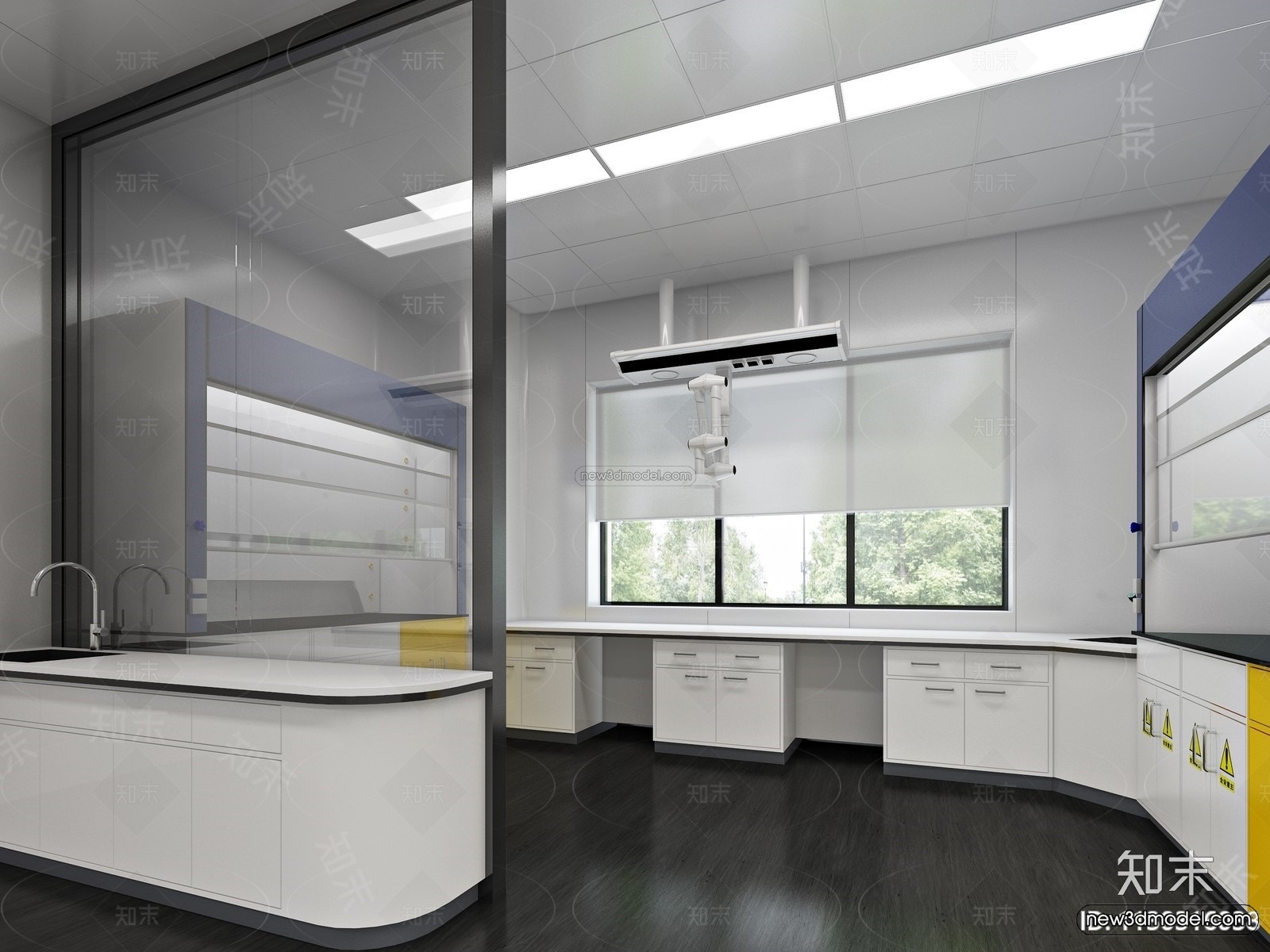 Interior 3D Model of Laboratory – 3D Scene – 107 – VRAY - thumbnail 3