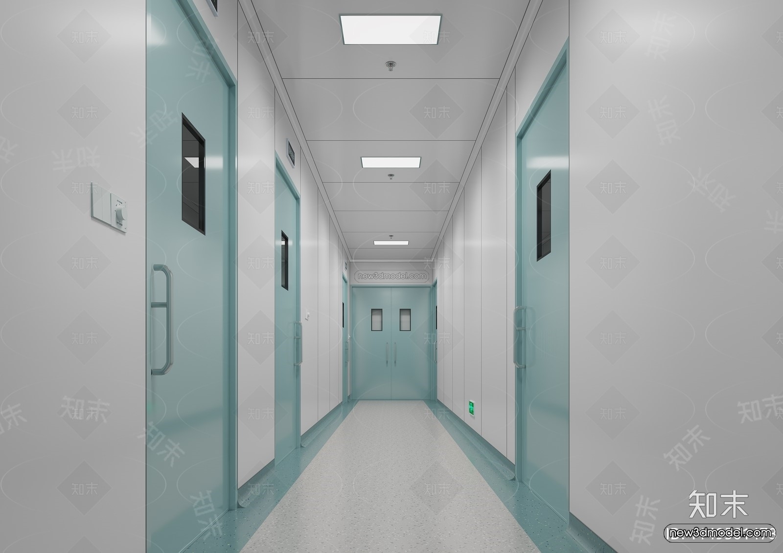 Interior 3D Model of Laboratory – 3D Scene – 006 – CORONA - thumbnail 2