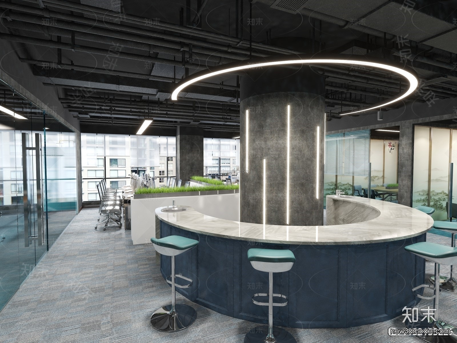 Interior 3D Model of Laboratory – 3D Scene – 011 – VRAY - thumbnail 2