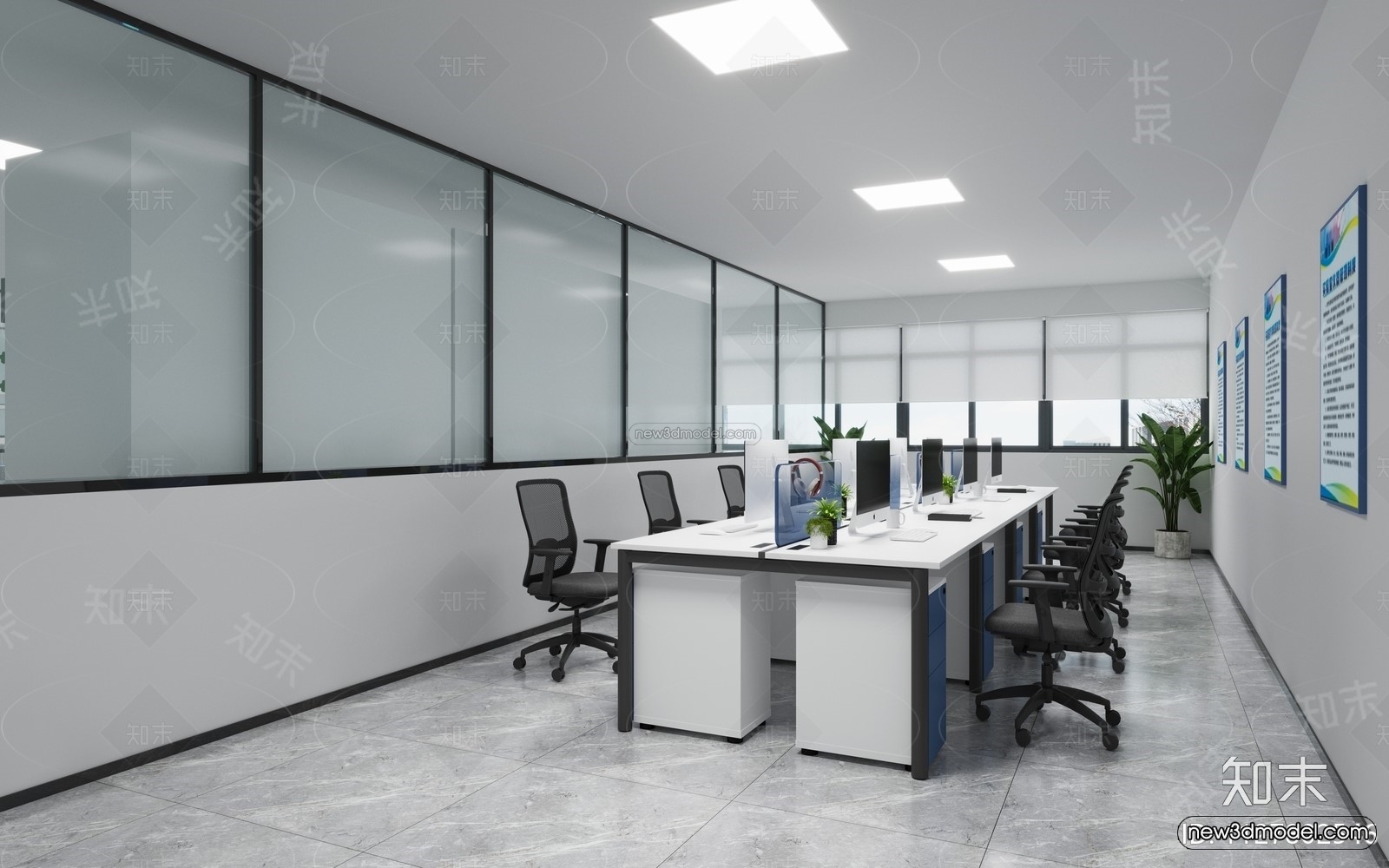 Interior 3D Model of Laboratory – 3D Scene – 015 – VRAY - thumbnail 2