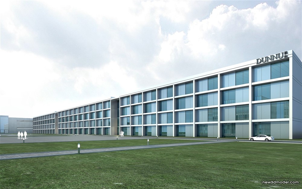 3D Models of Commercial Building – Exterior 3D Scenes – 416 – VRAY - thumbnail 2