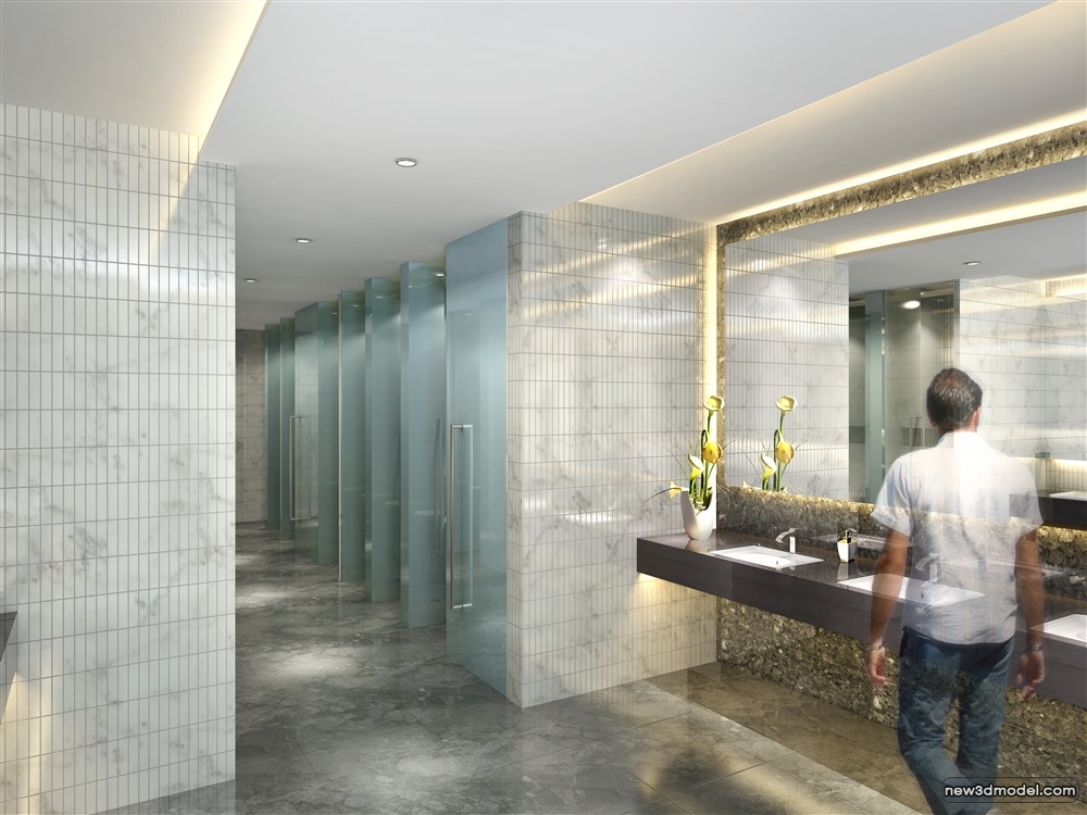 3D Models of Commercial Building – Exterior 3D Scenes – 545 – VRAY - thumbnail 2