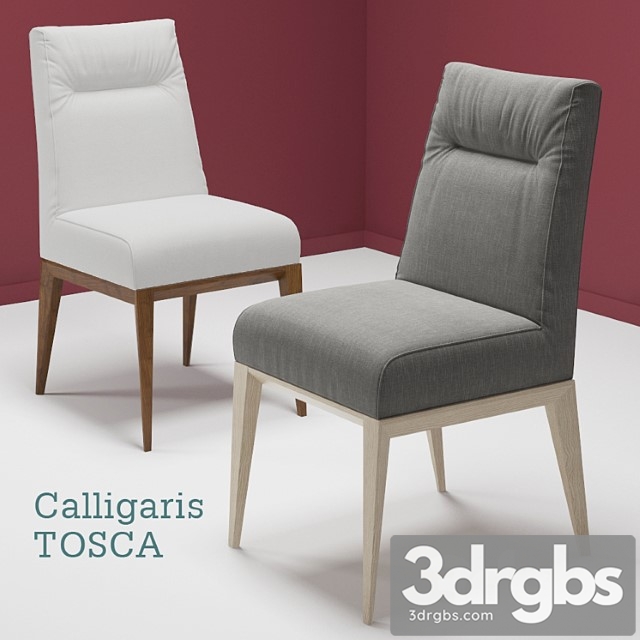 Chair Calligaris Tosca 3dsmax Download - thumbnail 1