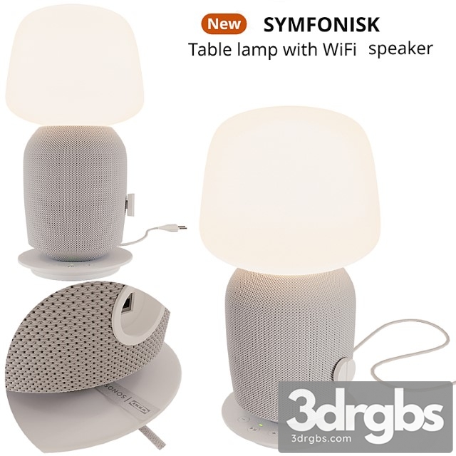 Ikea symfonisk 3dsmax Download - thumbnail 1