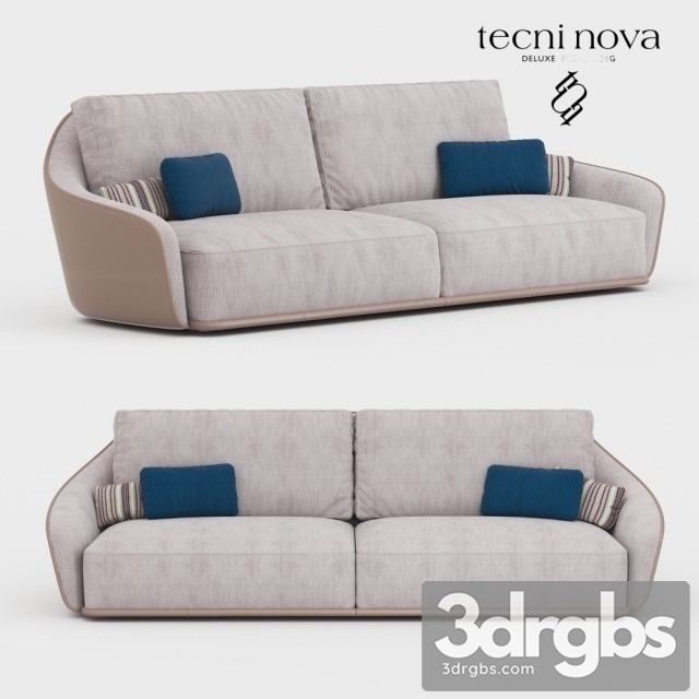 Tenci Nova Sofa 3dsmax Download - thumbnail 1