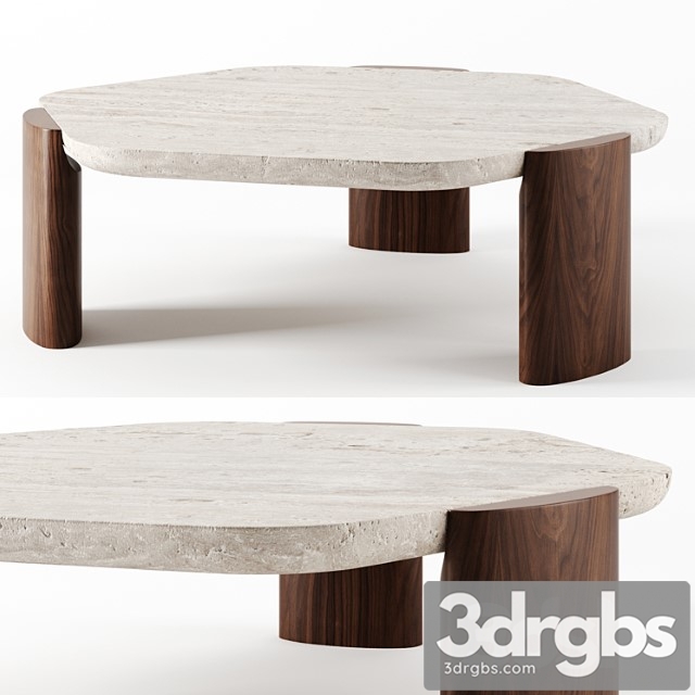 Lob low table by collection particuliere 2 3dsmax Download - thumbnail 1