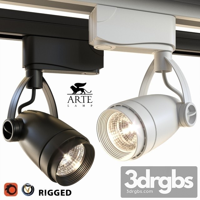 Arte Lamp Track Lights A5910PL 3dsmax Download - thumbnail 1