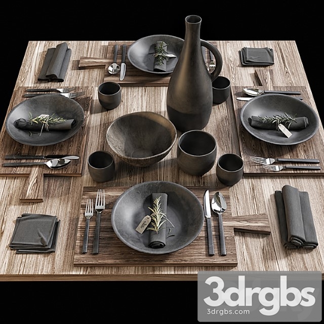 Table Setting 15 3dsmax Download