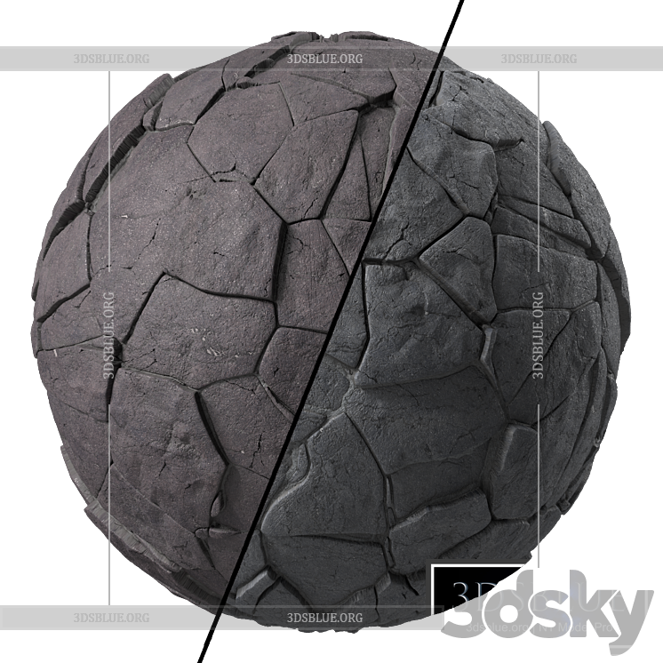 Stone Wall Materials 39- Stone walls|Sbsar Pbr 4k Seamless 3DS Max - thumbnail 3