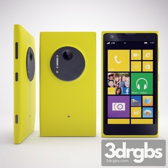 Nokia Lumia 1020 3dsmax Download - thumbnail 1