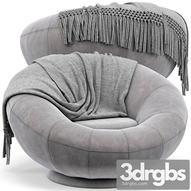 Groovy swivel chair 3dsmax Download - thumbnail 1