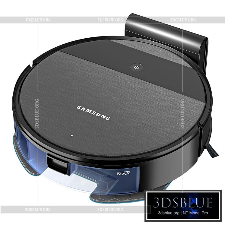 Samsung VR5000 Robot Vacuum Cleaner 3DS Max - thumbnail 3