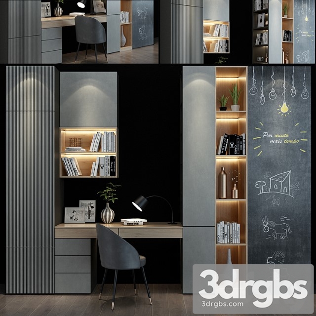 Workplace 023 2 3dsmax Download - thumbnail 1