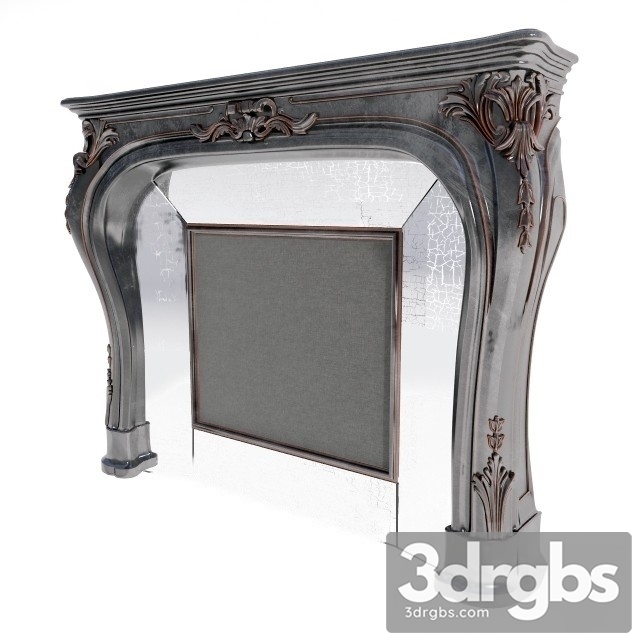 Console Fireplace 3dsmax Download - thumbnail 1