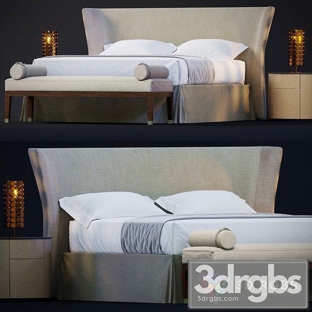 Ciacci Desire Bed 3dsmax Download - thumbnail 1