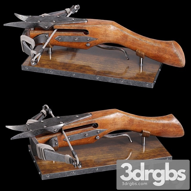 Witcher crossbow 3dsmax Download - thumbnail 1