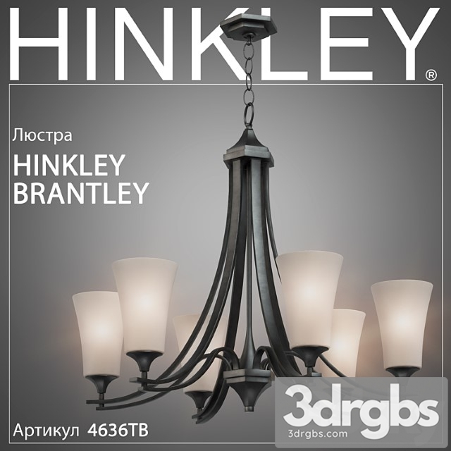 Chandelier Hinkley Brantley 4636tb 3dsmax Download - thumbnail 1