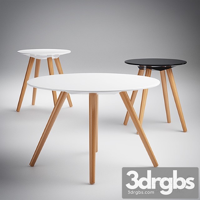 Zuiver Bee Table 3dsmax Download - thumbnail 1