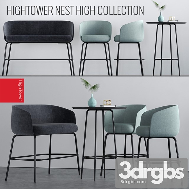 Hightower high nest set 2 3dsmax Download