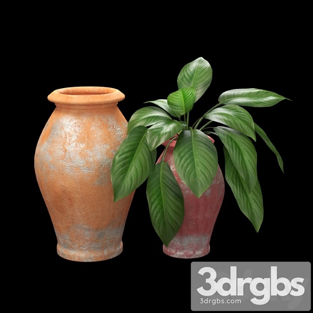 Vase Pot1145 3dsmax Download - thumbnail 1