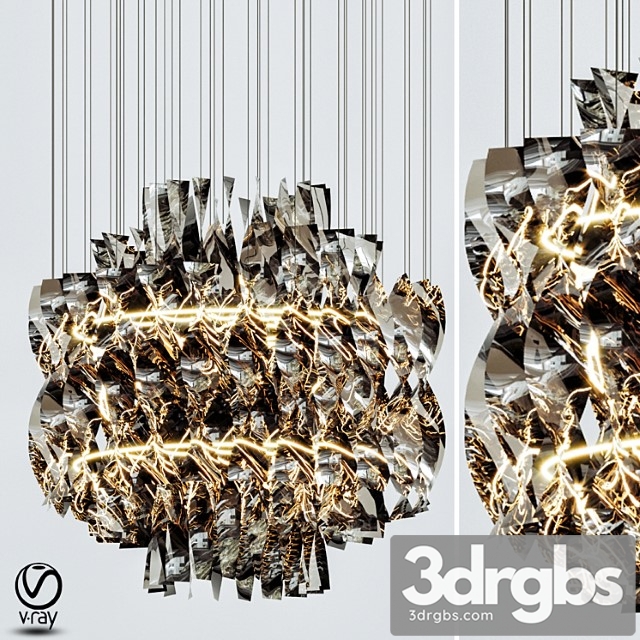 Aura fumo chandelier 3dsmax Download